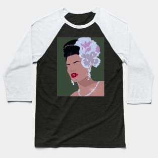 Billie Holiday Baseball T-Shirt